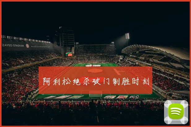 阿利松绝杀破门制胜时刻