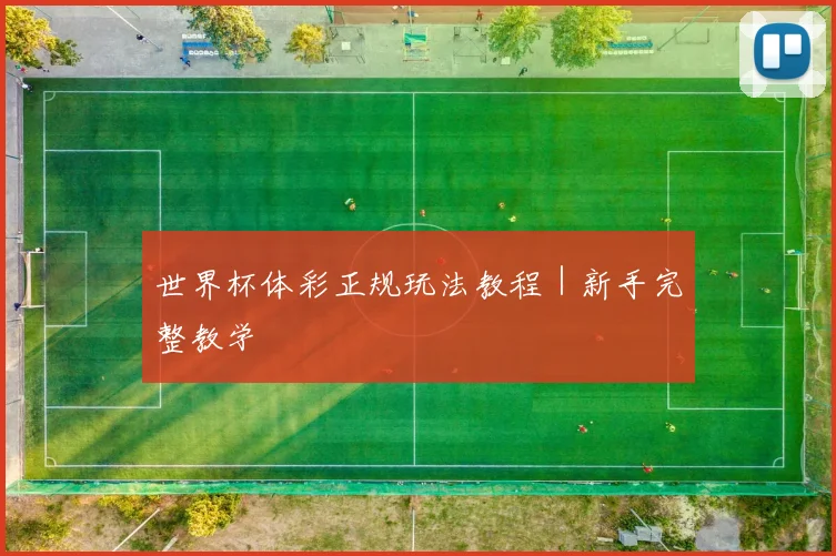 世界杯体彩正规玩法教程｜新手完整教学